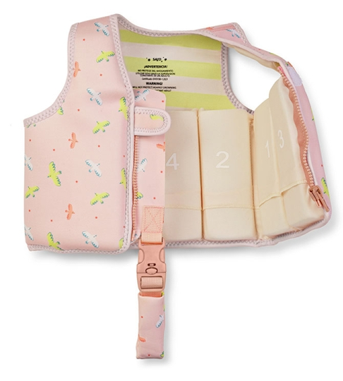Saro Εκπαιδευτικό Γιλέκο Κολύμβησης "Tropicool Pink" 1-3 Ετών 62015