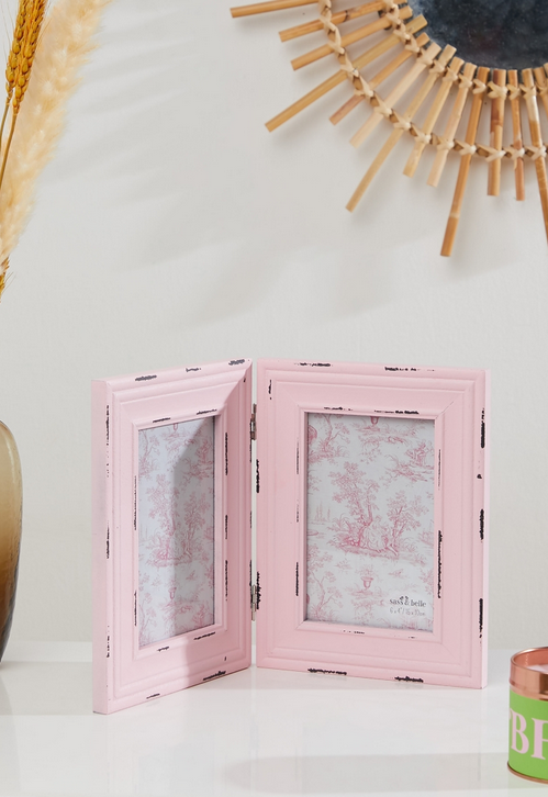 Sass and Belle Διπλή Κορνίζα Delilah Double Photo Frame Pink