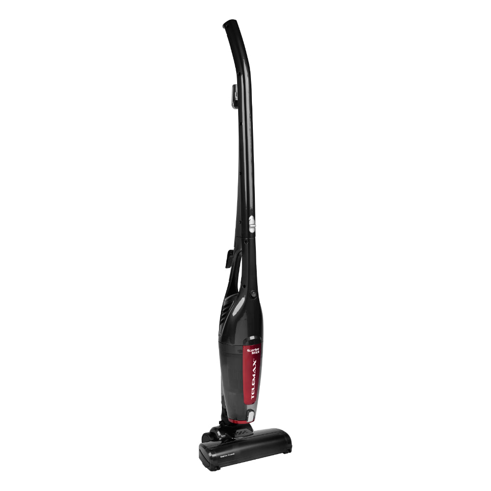 Σκούπα και Σκουπάκι Χειρός 2 σε 1 Telemax Scarlet Stick Black