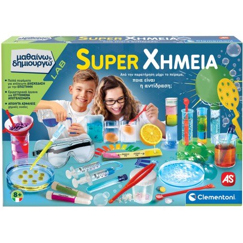 Εκπαιδευτικό παιχνίδι Clementoni Science And Play Lab Chimilab για ηλικίες 8+
