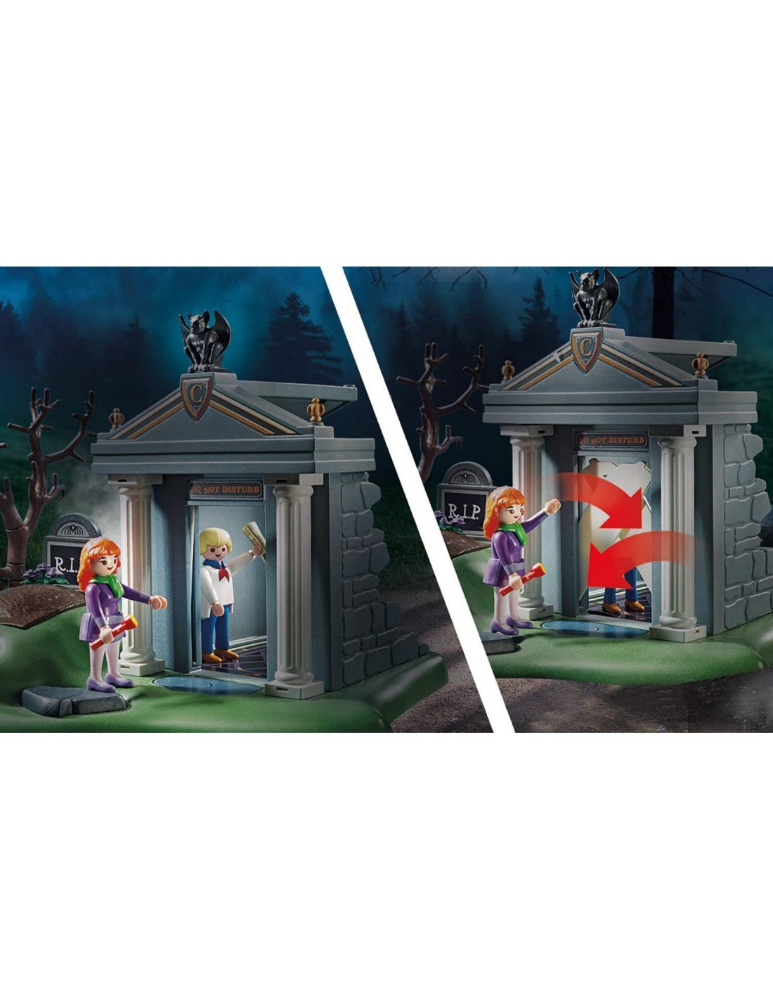 Playmobil Scooby Doo! Adventure On The Cemetery Περιπέτεια Στο Νεκροταφείο 70362