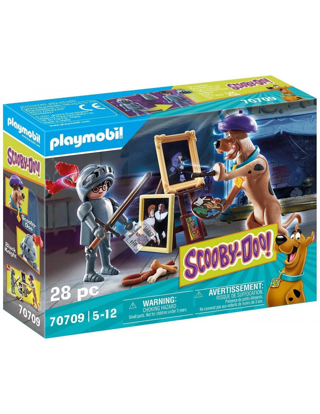 Playmobil Scooby Doo Περιπέτεια Με Τον Black Knight 70709