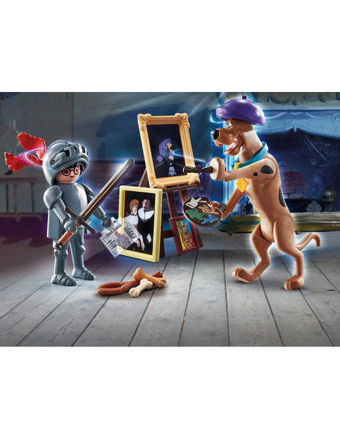 Playmobil Scooby Doo Περιπέτεια Με Τον Black Knight 70709