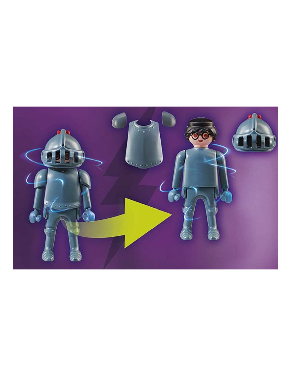 Playmobil Scooby Doo Περιπέτεια Με Τον Black Knight 70709