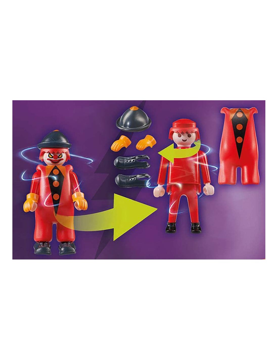 Playmobil Scooby Doo Περιπέτεια Με Τον Ghost Clown 70710