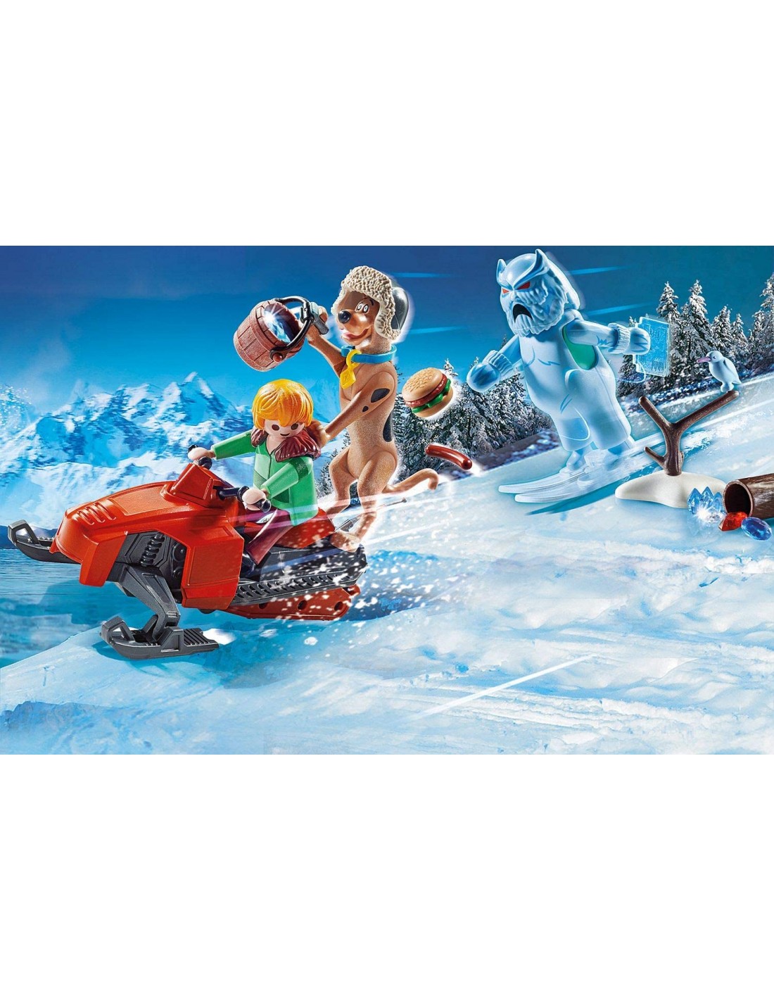 Playmobil Scooby Doo Περιπέτεια Με Τον Snow Ghost 70706