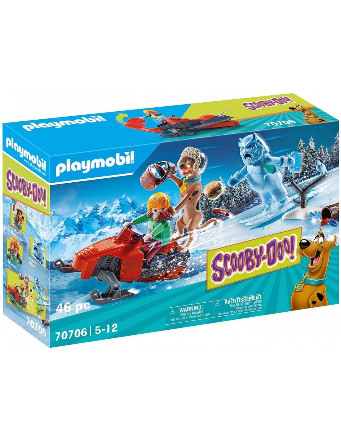 Playmobil Scooby Doo Περιπέτεια Με Τον Snow Ghost 70706