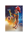 Playmobil Scooby-Doo Συλλεκτική Φιγούρα Scooby Πυροσβέστης 70712