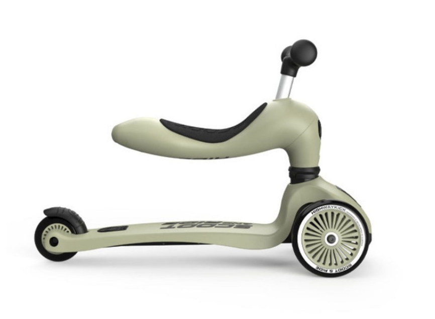 Scoot &amp; Rid Παιδικό Πατίνι HighWay Kick 1 Olive 00001