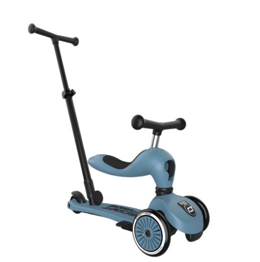Scoot and Ride. Πατίνι Highway Kick 1 Push and Go steel 00071