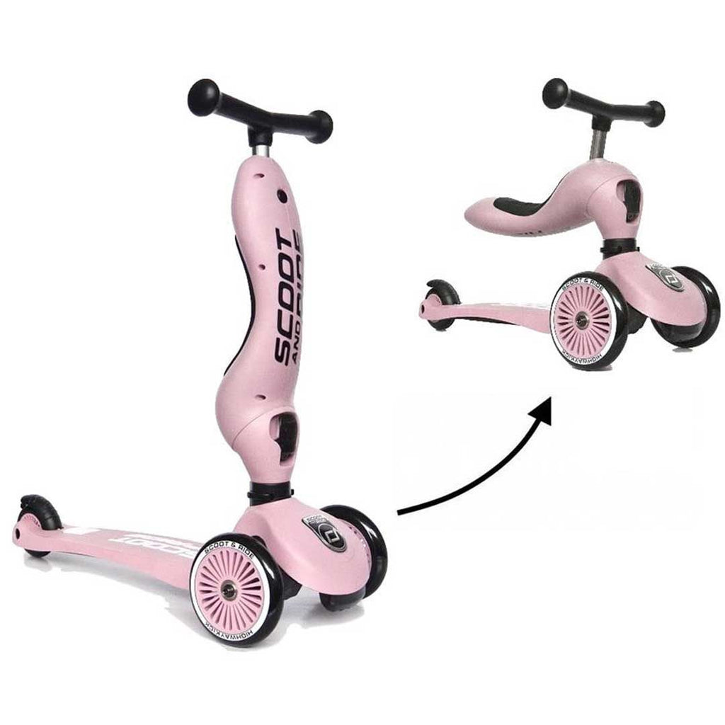Scoot and Ride Παιδικό Πατίνι HighWay Kick 1 Rose 96270