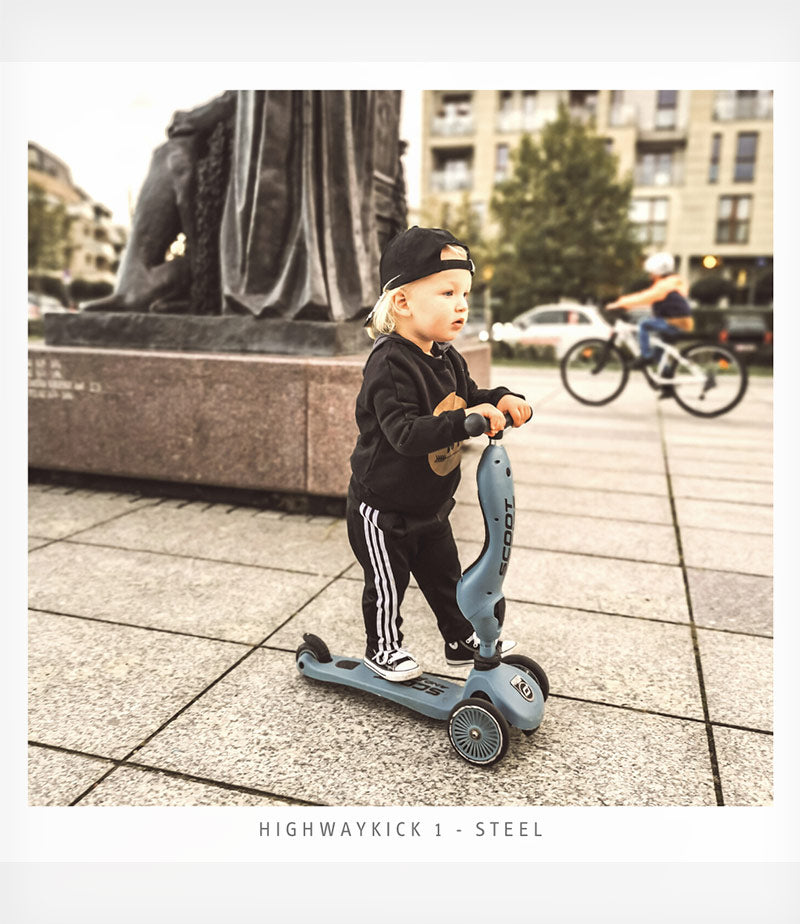 Scoot and Ride Παιδικό Πατίνι HighWay Kick 1 Steel 96271