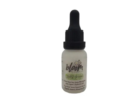 Bloom Silky Serum για ώριμο δέρμα με υαλουρονικό οξύ, εκχύλισμα μπαμπού και ενεργή αγαύη