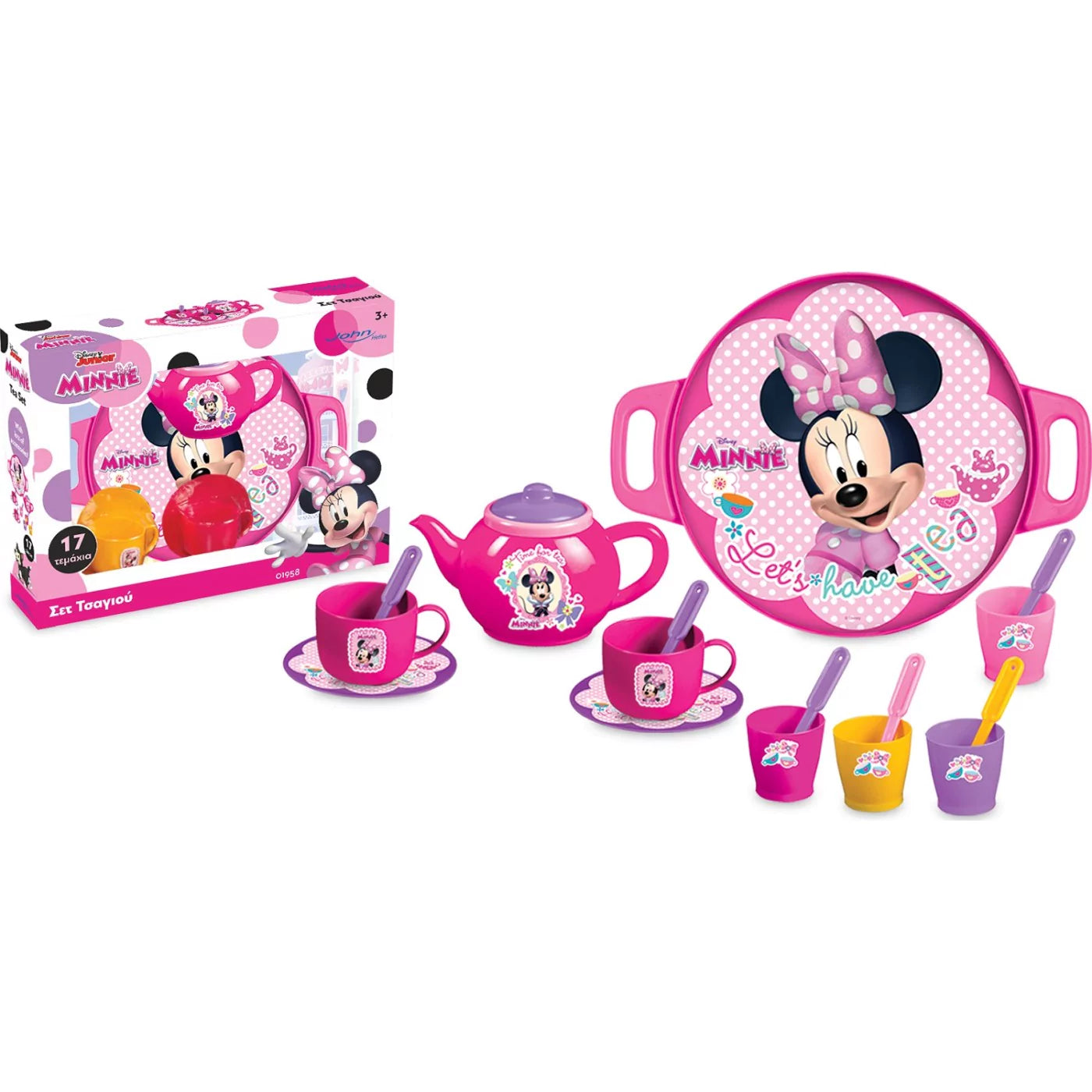 John Σετ Τσαγιού Minnie Mouse