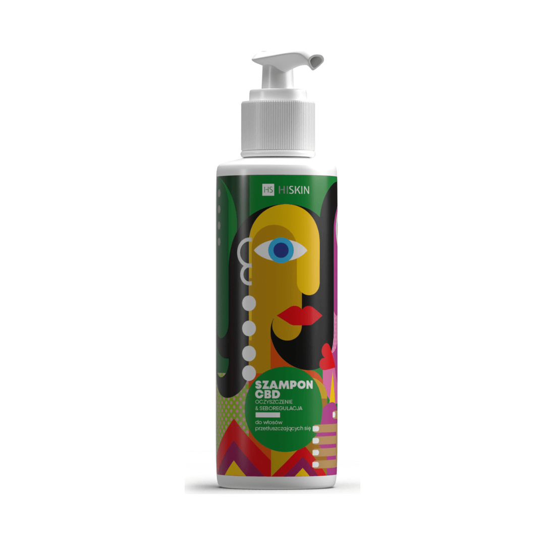 HiSkin | ART LINE Shampoo For Greasy Hair (With CBD) 300ml | HSALSGR300