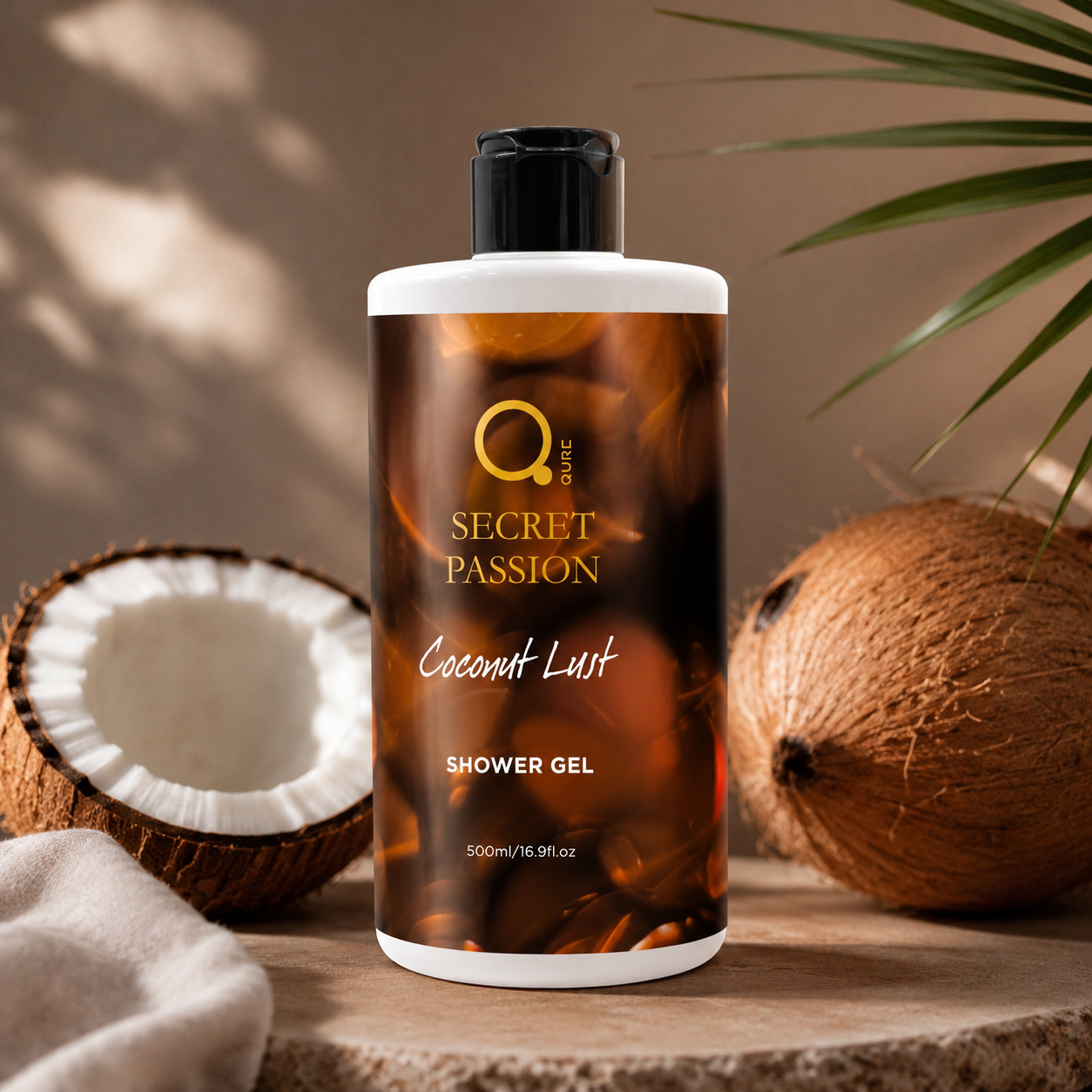 Secret Passion Shower Gel 500 ml Coconut Lust