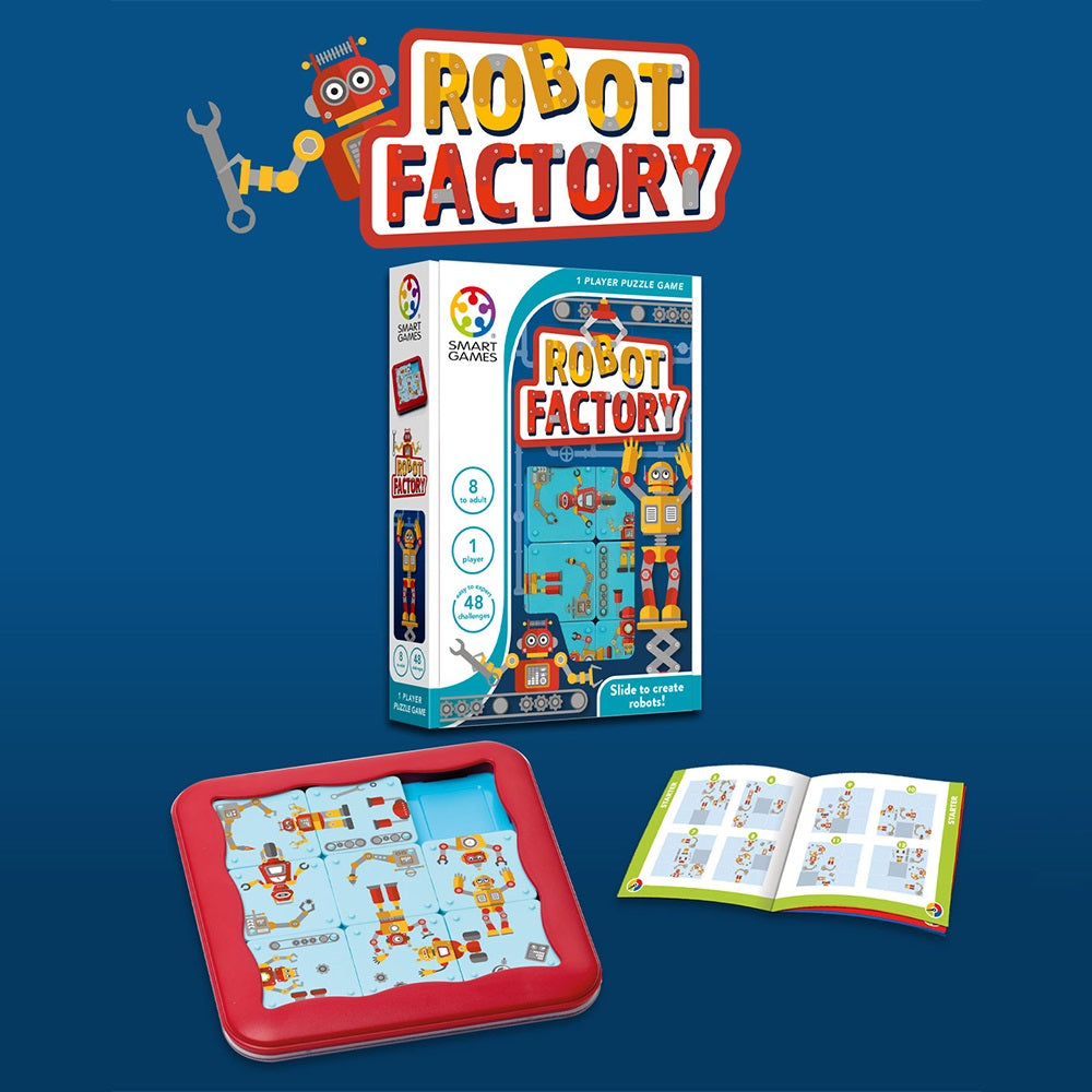 Smartgames Επιτραπέζιο Εργοστάσιο Ρομπότ 152406