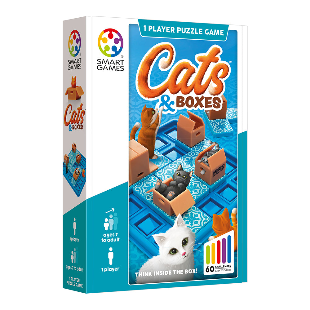 Smartgames επιτραπέζιο Γατάκια - Cats &amp; Boxes 152495