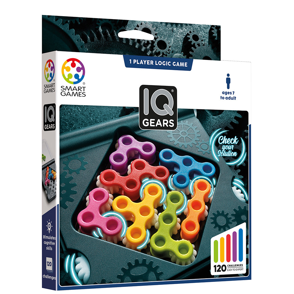 Smartgames Επιτραπέζιο IQ Gears (120 challenges) 152569