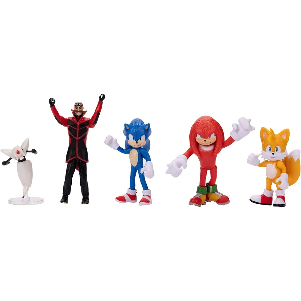 Jakks Pacific 6,5cm Σετ 5τεμ. Sonic Movie
