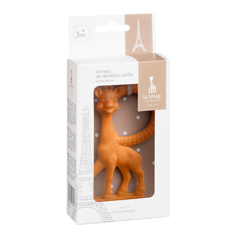 Sophie la Girafe Σόφι Κρίκος οδοντοφυϊας Βανίλια Πορτοκαλί S010313