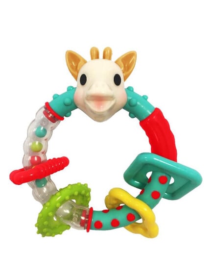 Sophie la Girafe κουδουνίστρα πολλαπλών υφών