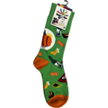 Color & Fun Socks Κάλτσες Εφηβικές-Ενηλίκων Πράσινες Σούσι  Πολύχρωμο