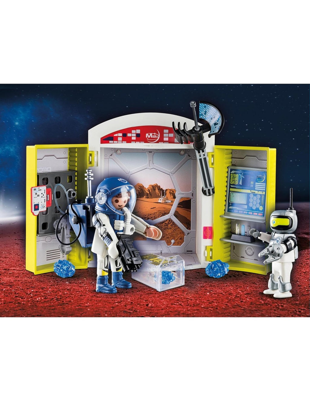 Playmobil Space Play Box Διαστημικός Σταθμός 70307