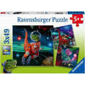 Ravensburger Παζλ 3X49 Τεμ. Δεινόσαυροι Στο Διάστημα 05127