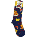 Color & Fun Socks Κάλτσες Εφηβικές-Ενηλίκων Σπαγγέτι Μπλε  Πολύχρωμο
