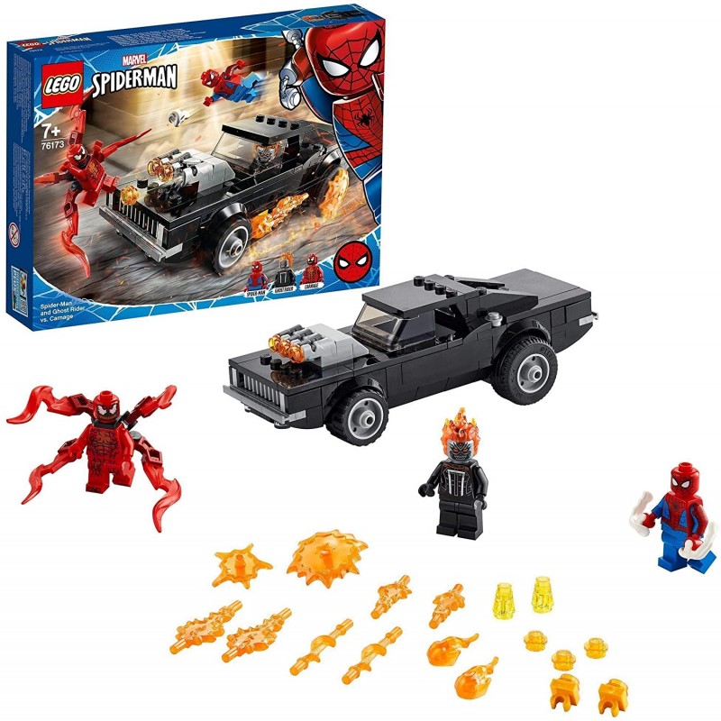 LEGO Spider-Man Και Ghost Rider Εναντίον Carnage Marvel Super Heroes 76173