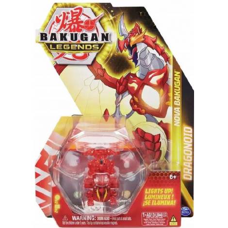 Spin Master Bakugan Legends: Nova Bakugan – Dragonoid (Red) (20139533) Φιγούρα δράσης