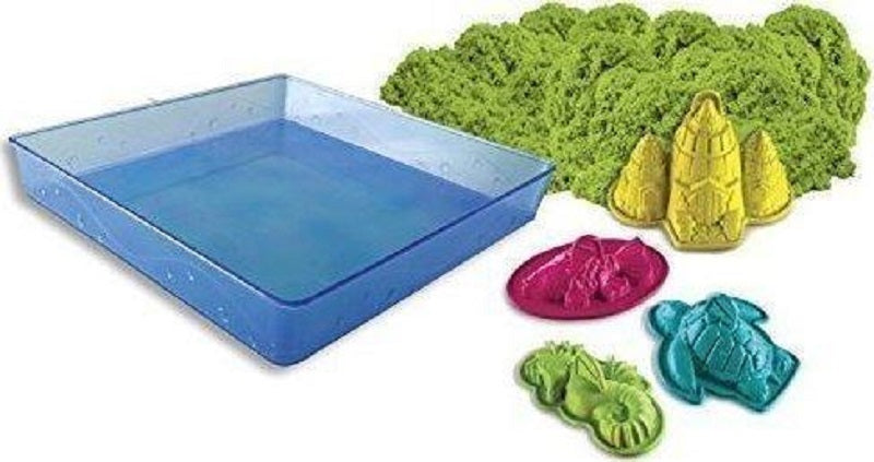 Spin Master Kinetic Sand – Green Sandbox Set (20106637)