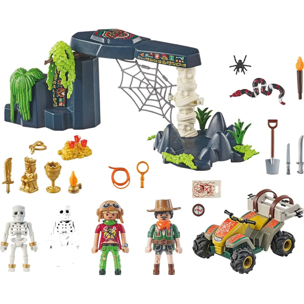 Playmobil sports and action κυνήγι θησαυρού στην ζούγκλα 71454