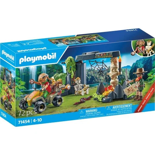 Playmobil sports and action κυνήγι θησαυρού στην ζούγκλα 71454