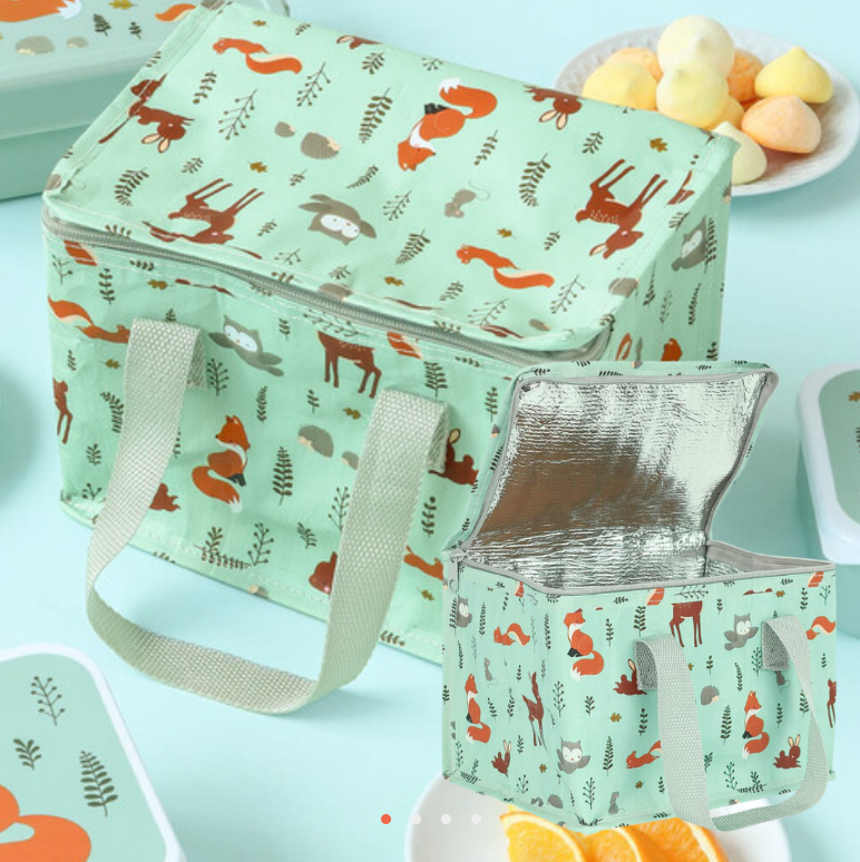A little lovely company: Τσαντάκι μεταφοράς φαγητού - Forest friends CBFFSA30