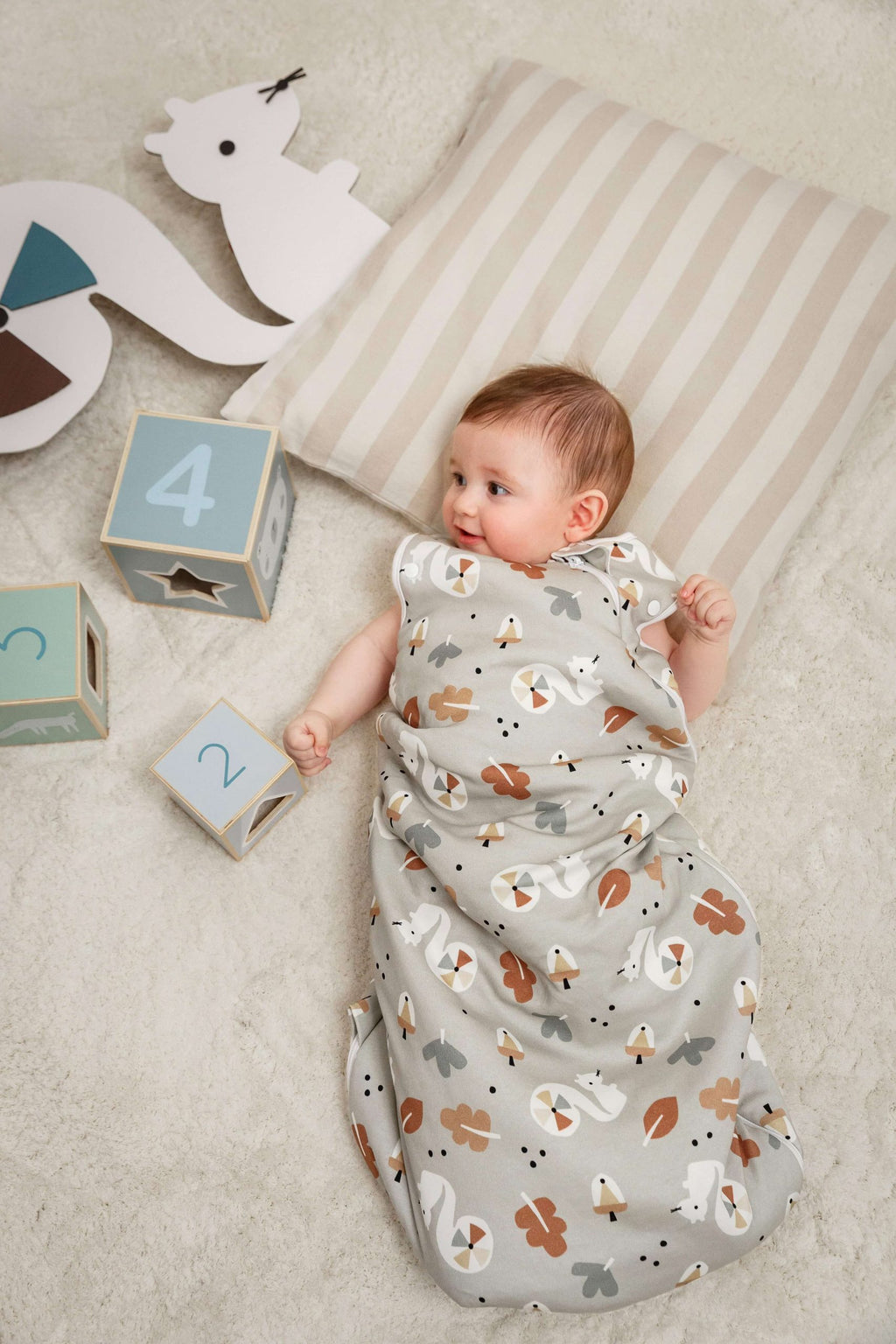 Tender Marble – Υπνόσακος χωρίς πόδια Squirrel 1.0 Tog – Μέντα 2732-1