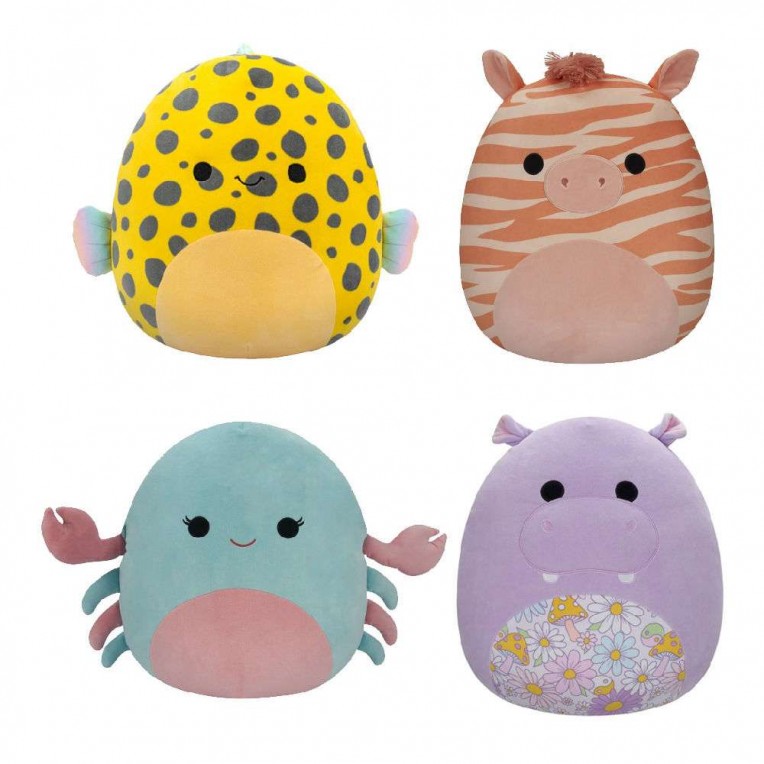 SquishMallows Λούτρινο 35εκ. Wave 4B – 4 Σχέδια (JWSQ4226-B)