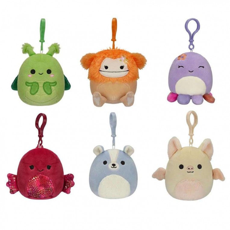 SquishMallows Λούτρινο Μπρελόκ 9εκ. Wave 4 – 6 Σχέδια