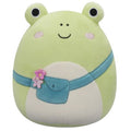 Squishmallows Λούτρινο Wendy Frog Shoulder Bag 19 εκ.
