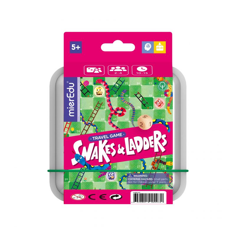 TRAVEL GAMES- SNAKES & LADDERS