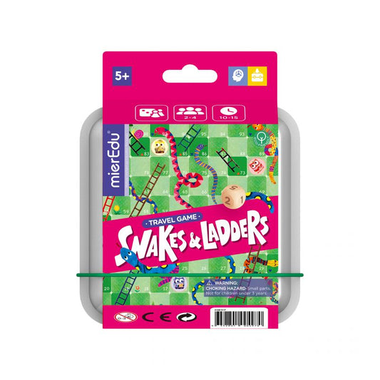 TRAVEL GAMES- SNAKES & LADDERS