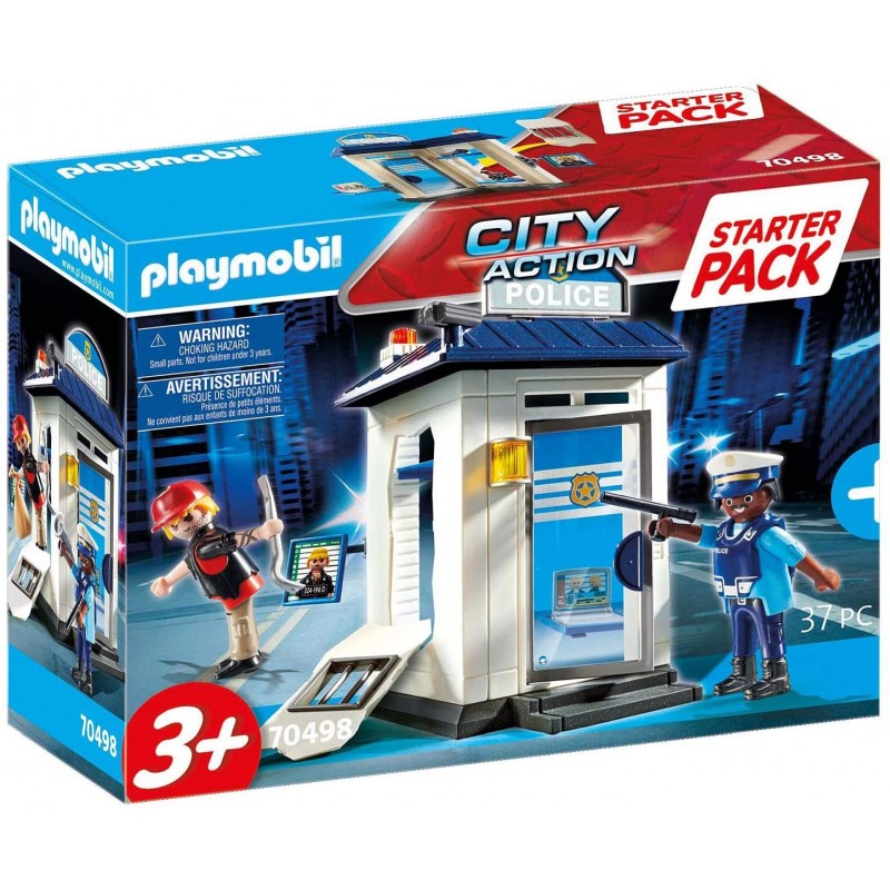 Playmobil Starter Pack Αστυνομικό Τμήμα 70498