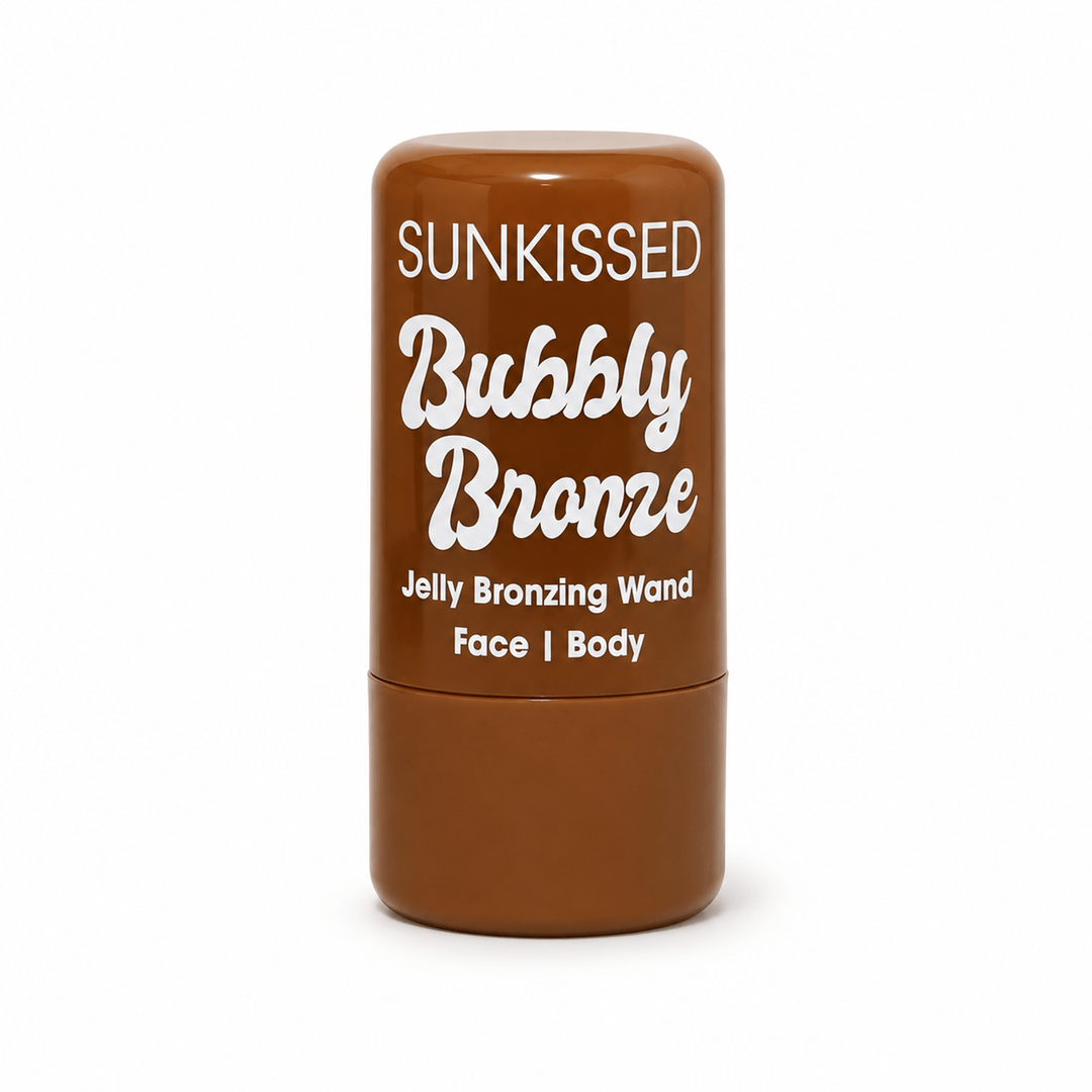 Sunkissed | Bubbly Bronze | Island Heat | Jelly Bronzing Wand Face & Body 8g | Instant Sun-Kissed Glow | SU32683IH