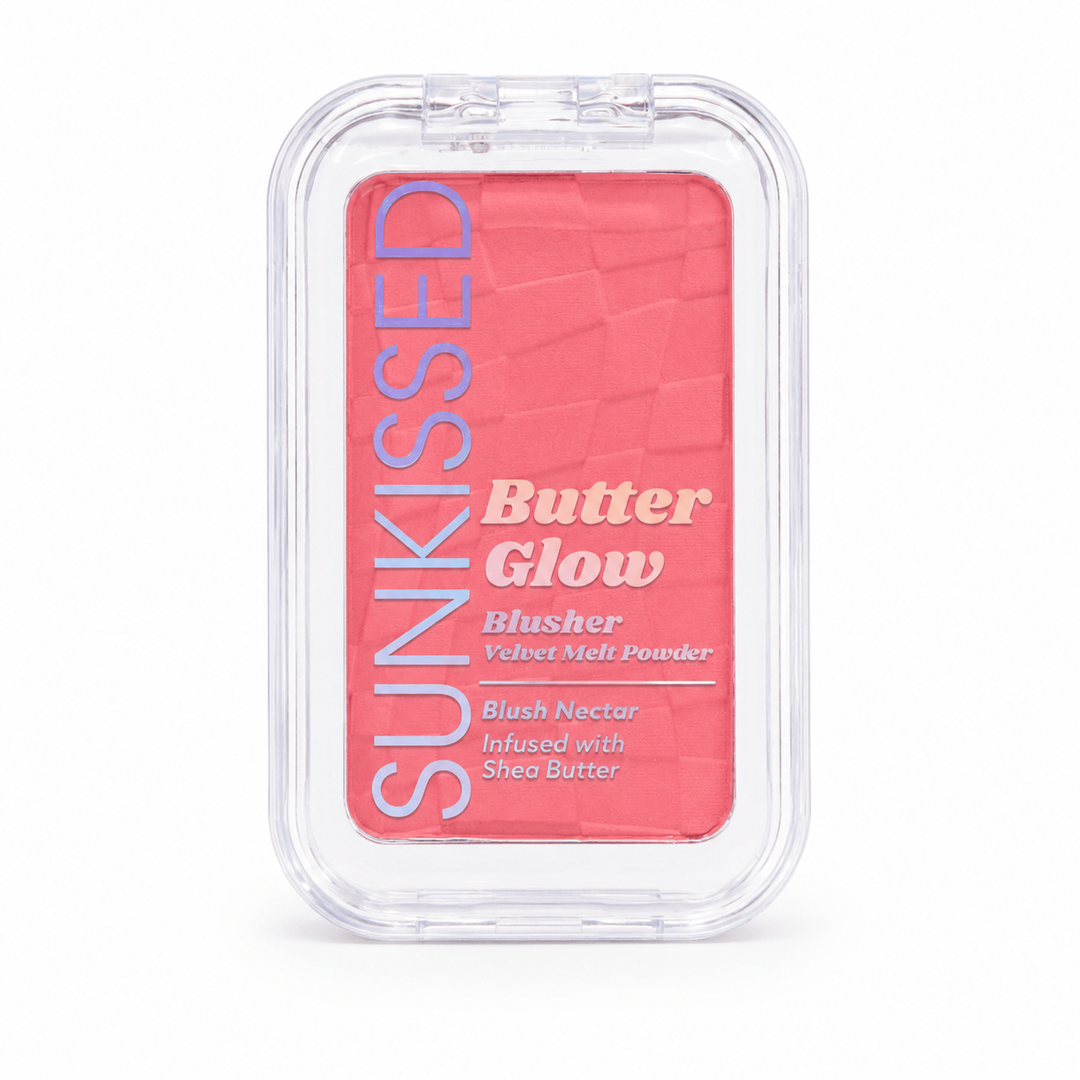 Sunkissed | Butter Glow | Blush Nectar Blusher Velvet Melt Powder 8g | Soft Radiant Flush | SU32592