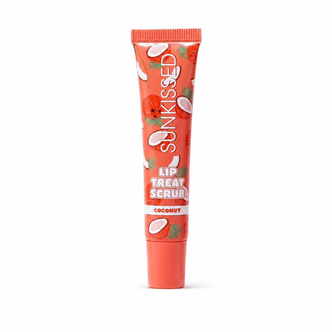 Sunkissed | Coconut | Lip Treat Scrub 16ml | Smoothing & Nourishing Lip Exfoliator | SU32576C