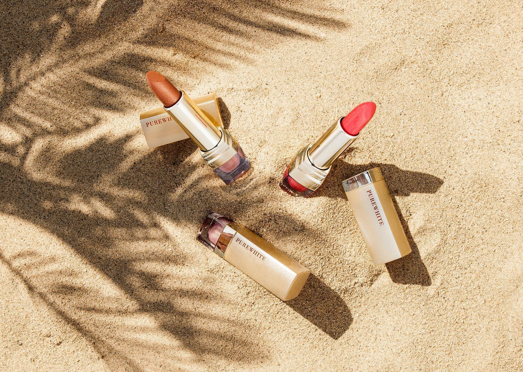 Pure White Cosmetics -SunKissed Tinted Lip Shimmer Balm SPF20  4g