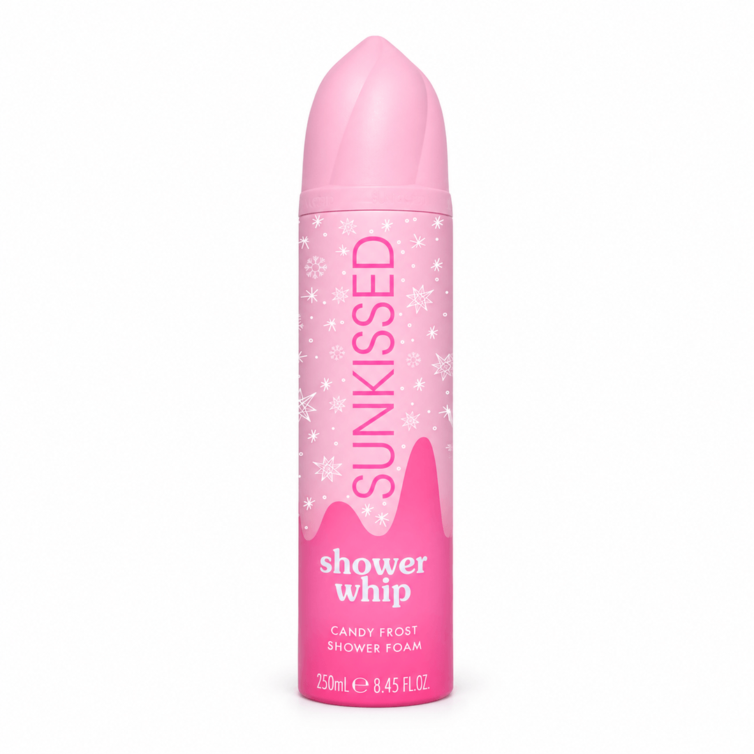 Sunkissed | Candy Frost | Shower Whip Shower Foam 250ml | Creamy Whipped Cleanse & Soft Skin Feel | SU32710