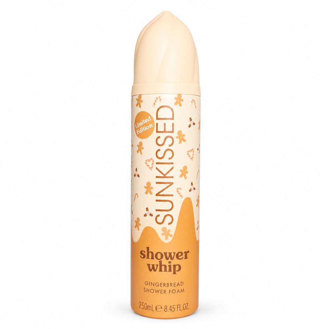 Sunkissed | Gingerbread | Shower Whip Shower Foam 250ml | Warm & Creamy Cleansing | SU32323