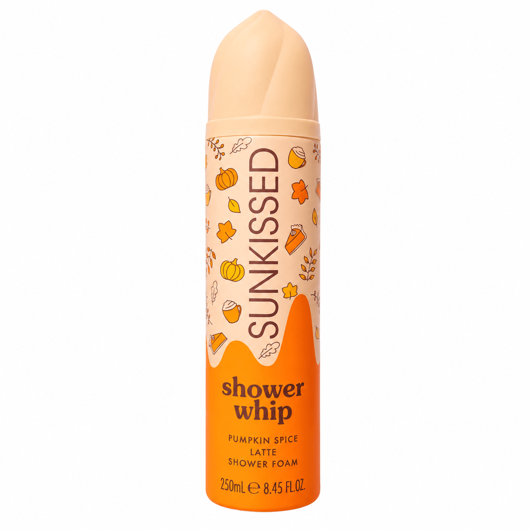 Sunkissed | Whip Collection | Pumpkin Spice Latte | Shower Whip Shower Foam 250ml | Whipped Texture | SU32615